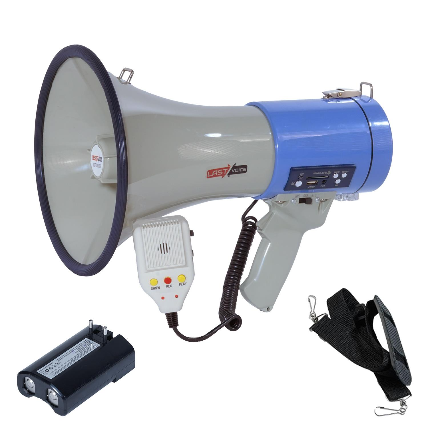 PROFESYONEL EL MEGAFONU BÜYÜK BOY 220 WATT